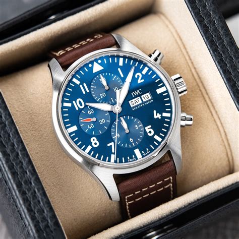 iwc pilot's watch chronograph edition le petit prince|Up Close with the IWC Pilot’s Watch Chronograph “Le Petit Prince”.